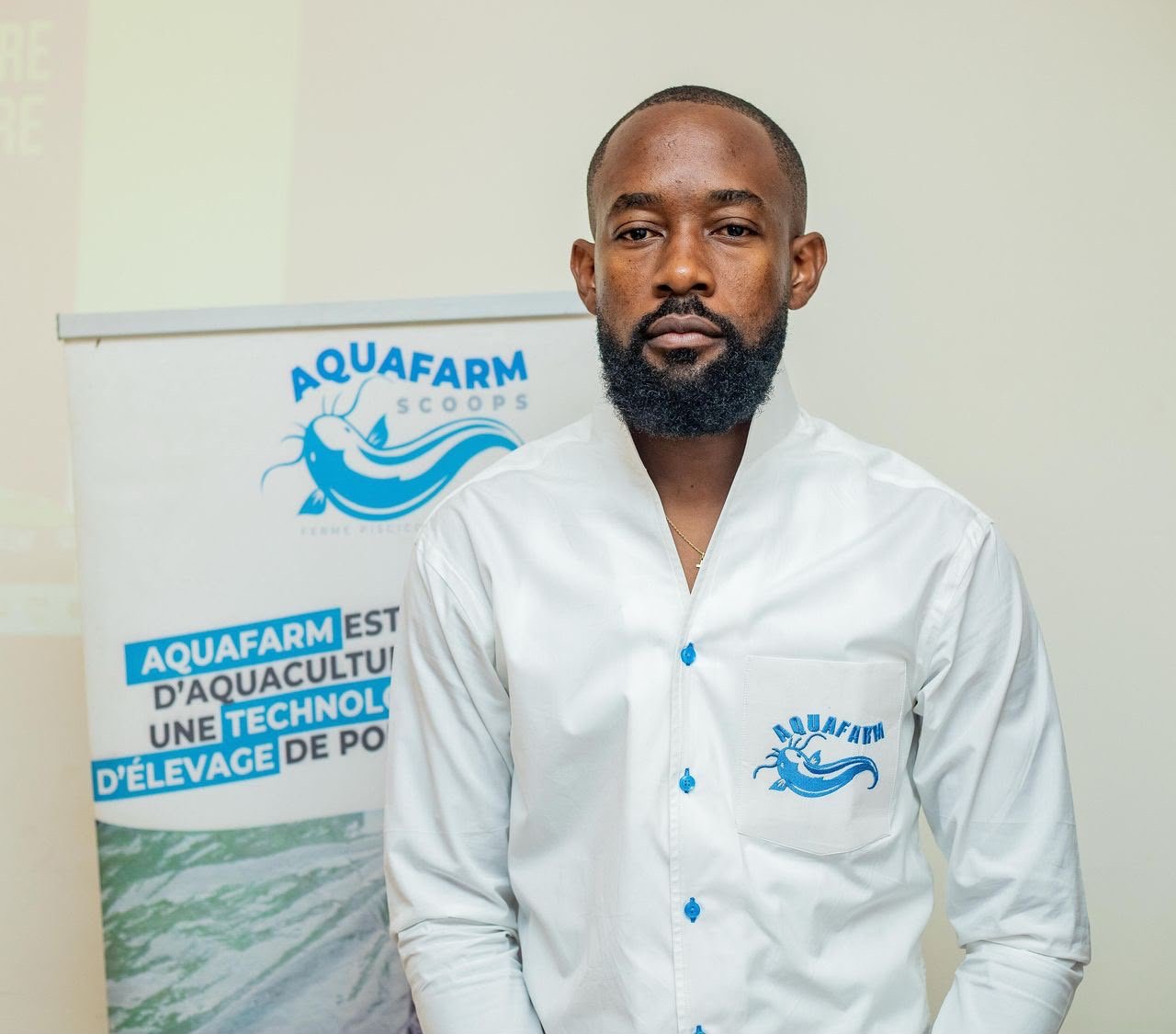 Louis Charles Meka, fondateur d'Aquafarm Cameroun